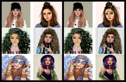 Brand Zero Luxury Speciality Decoupage Paper - Modern Women 2