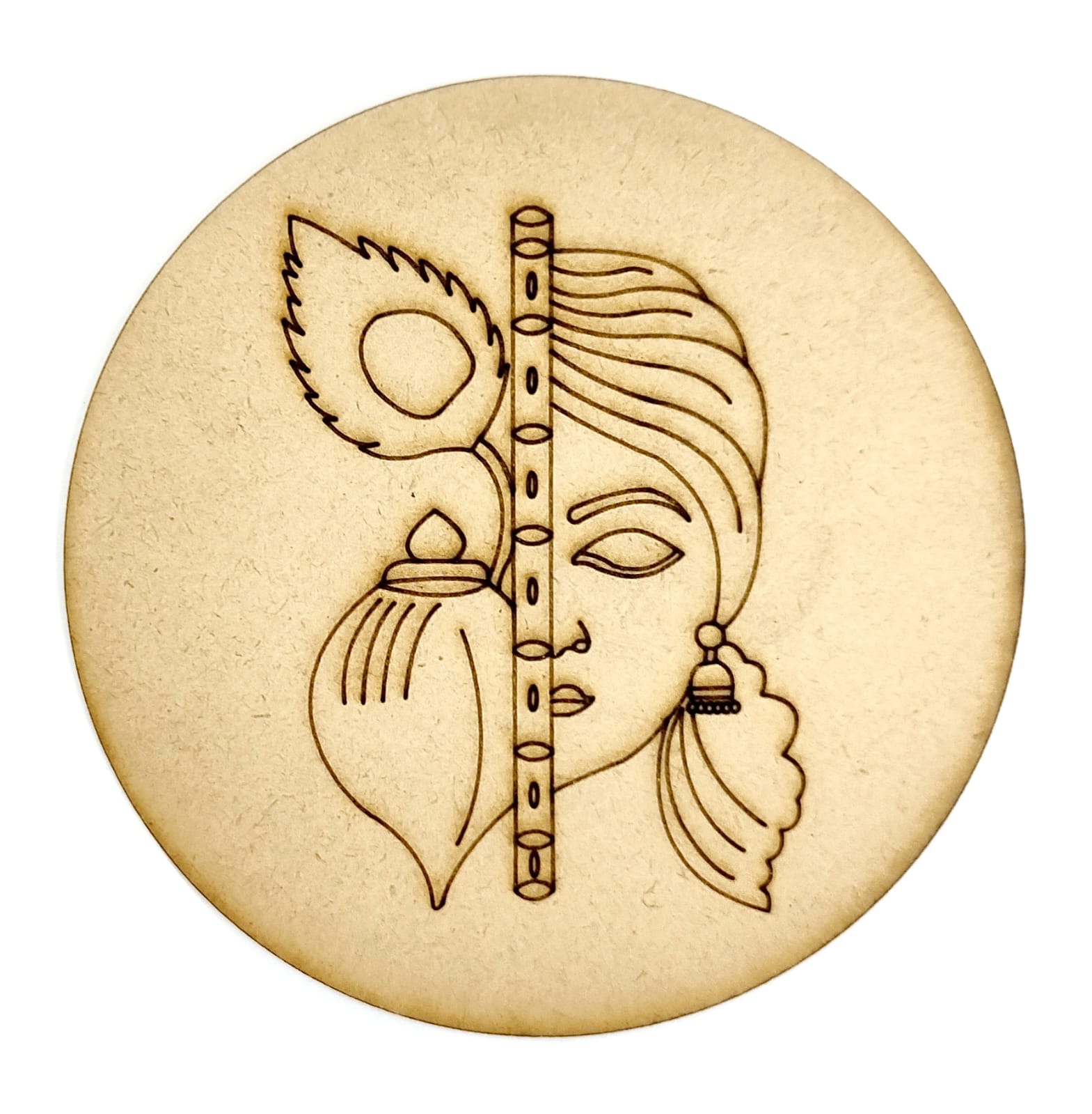 Brand Zero Pre Marked MDF Base - Design 2033 - Select Your Preference Of Size & Thickness