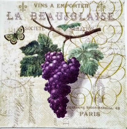 Decoupage Napkin / Tissue papers - 25cm*25cm - GT3249