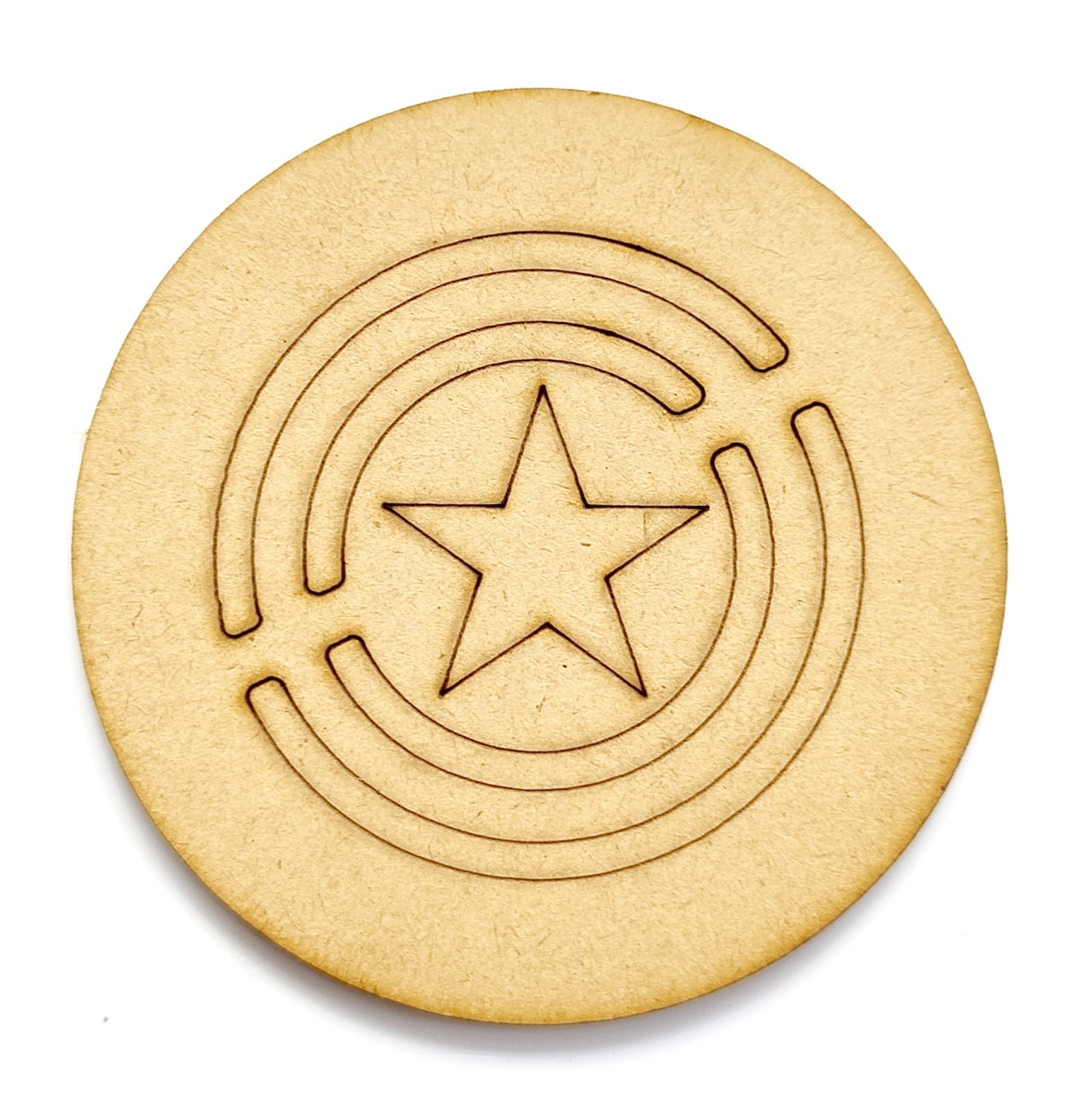 Brand Zero Pre Marked MDF Base - Design 3119 - Select Your Preference Of Size & Thickness