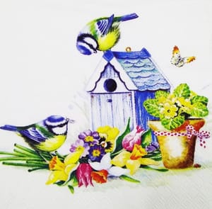 Decoupage Napkin / Tissue papers - 33cm by 33cm - GT1064