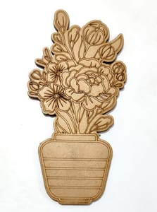 Brand Zero Pre Marked MDF Base - Design 3004 - Select Your Preference Of Size & Thickness