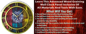 Studio Zero Presents Advanced Wood Graining Clock Panel Workshop