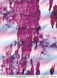 Brand Zero Premium Quality Decoupage Paper Pack of Two - Design Code: BZPQDP10007