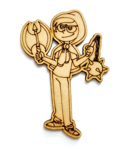 Brand Zero Pre Marked MDF Base - Design 3054 - Select Your Preference Of Size & Thickness