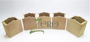 Mdf Cutlery Stand Design 2 - Set of 5 Pcs