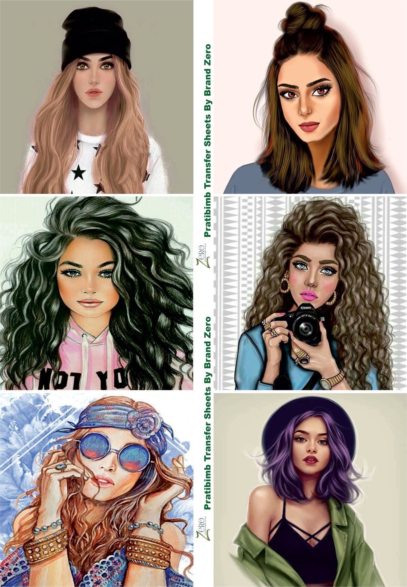 Brand Zero Pratibimb Transfer Sheets - Modern Women 2