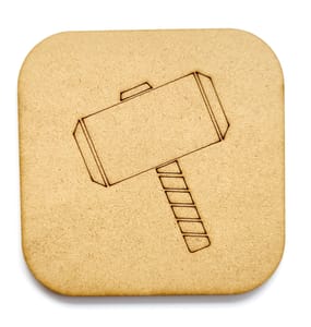 Brand Zero Pre Marked MDF Base - Design 3123 - Select Your Preference Of Size & Thickness