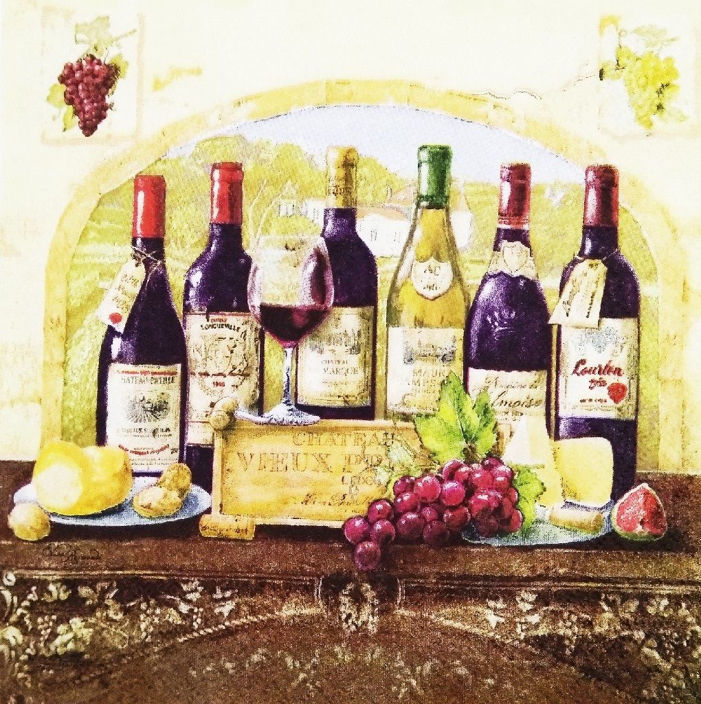 Decoupage Napkin / Tissue papers - 33cm by 33cm - GT1086