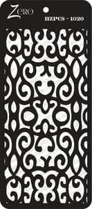 Brand Zero Pratibimb Craft Stencil - Select Your Preferred Size - Code: BZPCS-1020