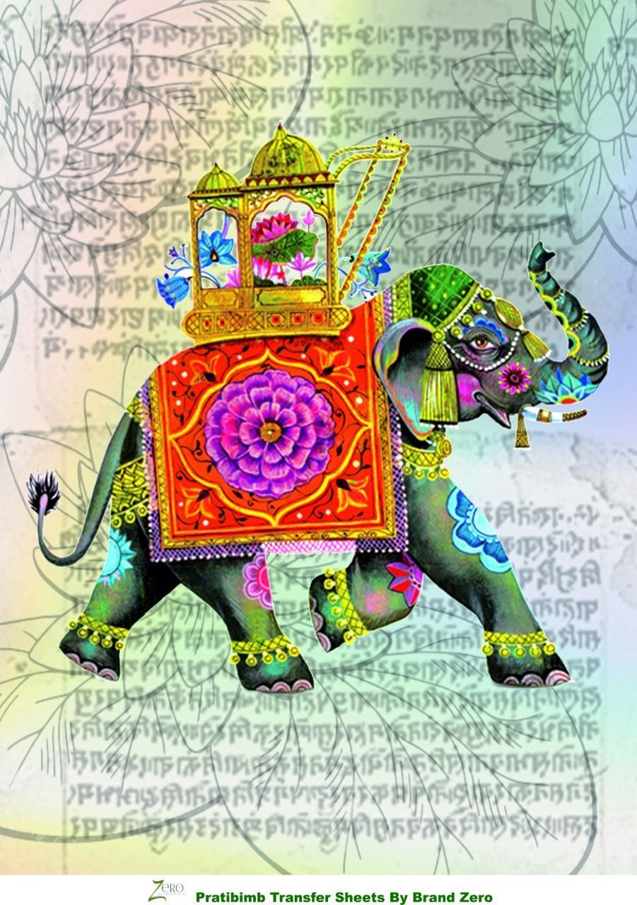Brand Zero Pratibimb Transfer Sheets -  Ethic Elephant