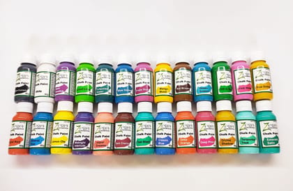 Brand Zero Chalk Paints - Combo of 26 Colors - Available in 30g, 50g & 90g in Each Colors