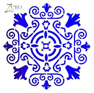 Imported Stencils- 5"*5"- Graphic Design Mandala Pattern Background 6