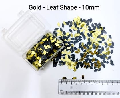 Gold Mirror Cutouts for Lippan Art - Leaf / Eye Shape - 10mm - Select Your Quantity Gold Mirror Cutouts for Lippan Art - Leaf / Eye Shape - 10mm - Select Your Quantity