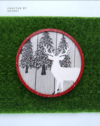 Brand Zero MDF Emblishment Angel Design 7 - Size: 2.0 Inches by 1.8 Inches And 2.5 mm Thick