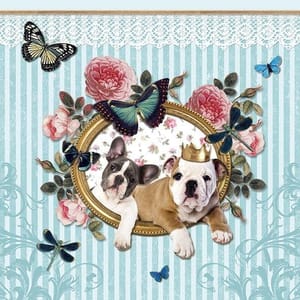 Decoupage Napkin / Tissue papers - 33cm by 33cm - GT3282