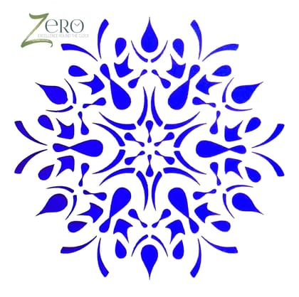 Imported Stencils- 5"*5"- Floral Graphic Mandala Design Background 33