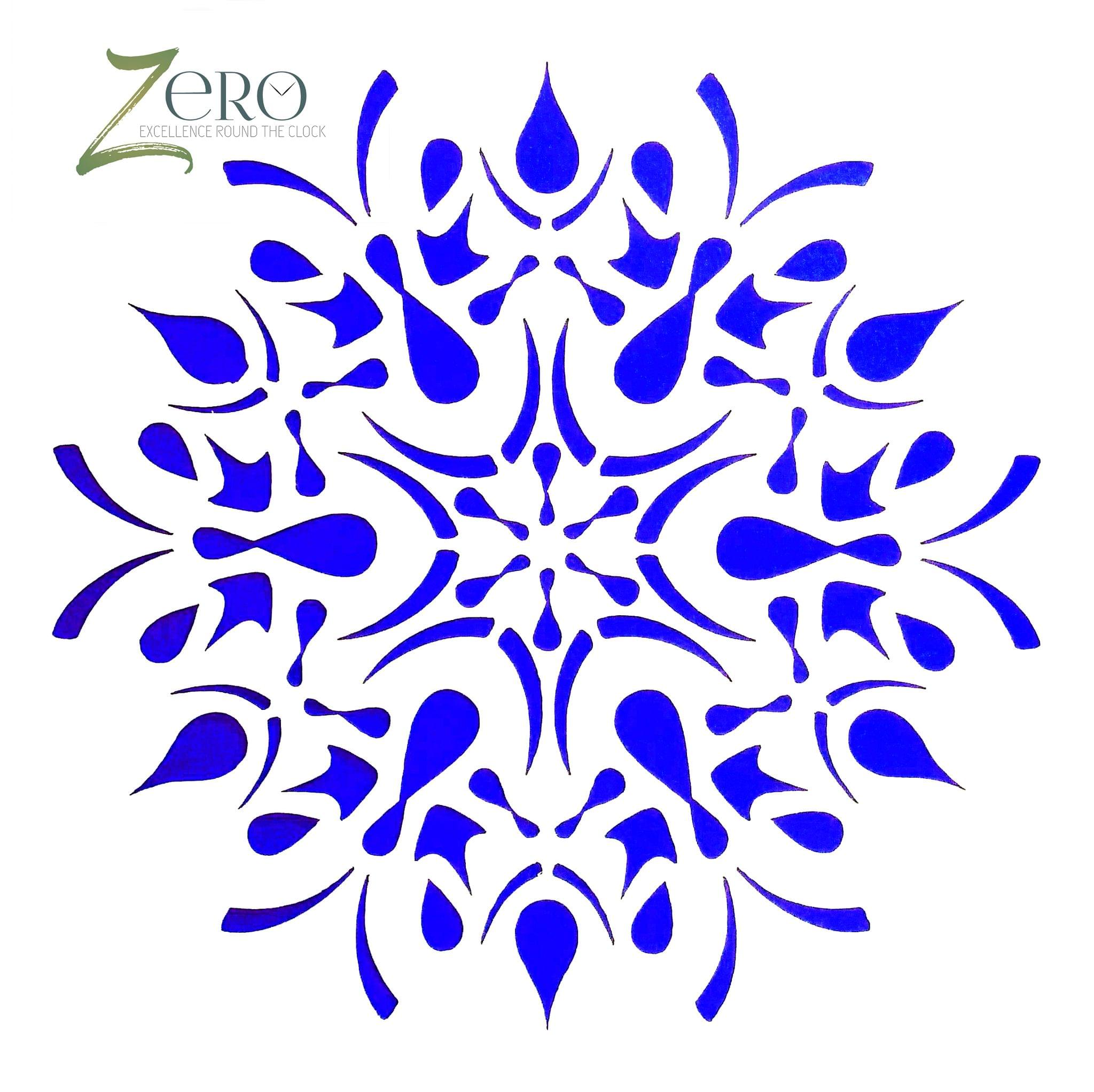 Imported Stencils- 5"*5"- Floral Graphic Mandala Design Background 33