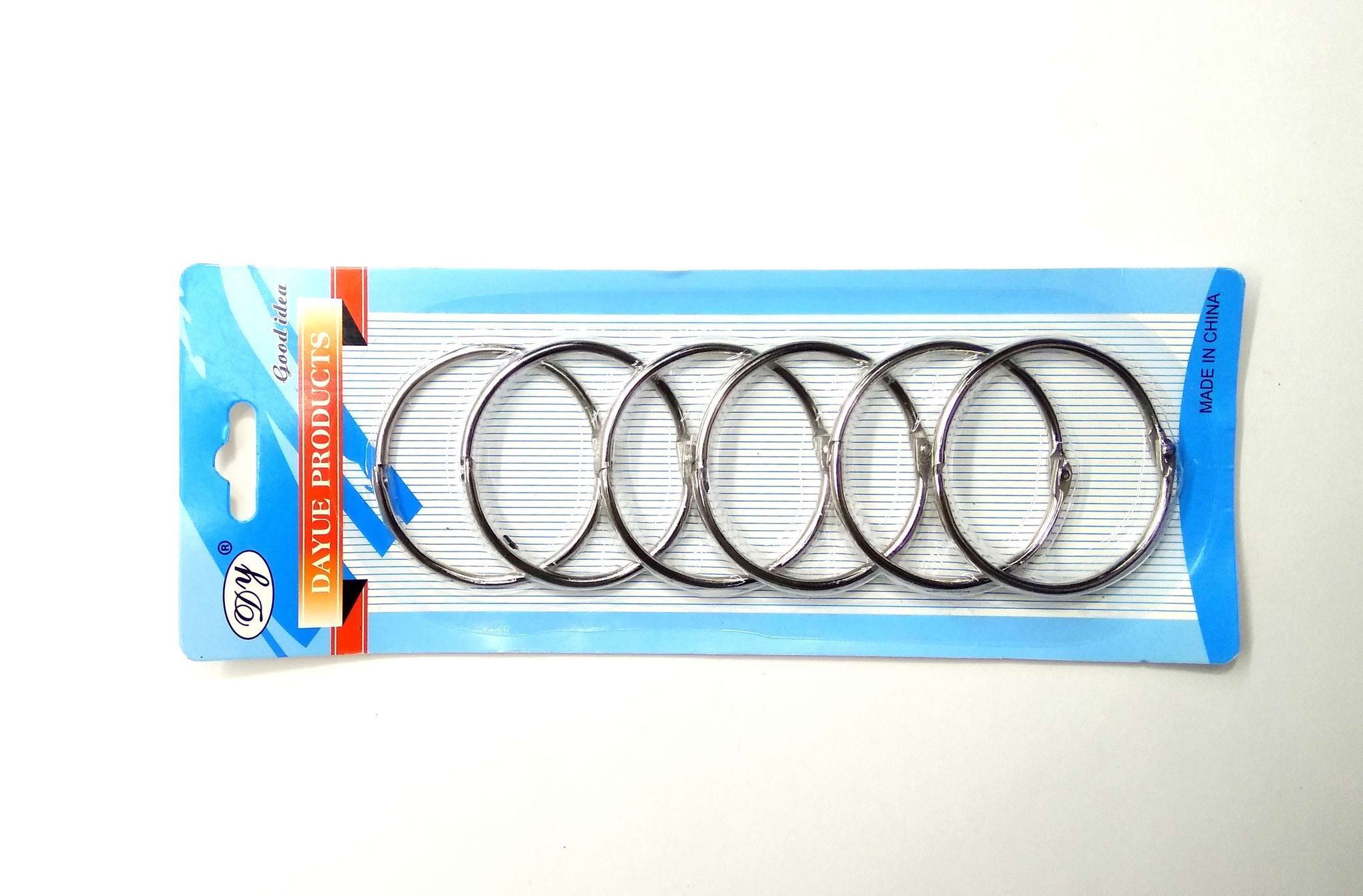 Scrapbooking Binder Rings - 52mm- Pack of 6 Rings