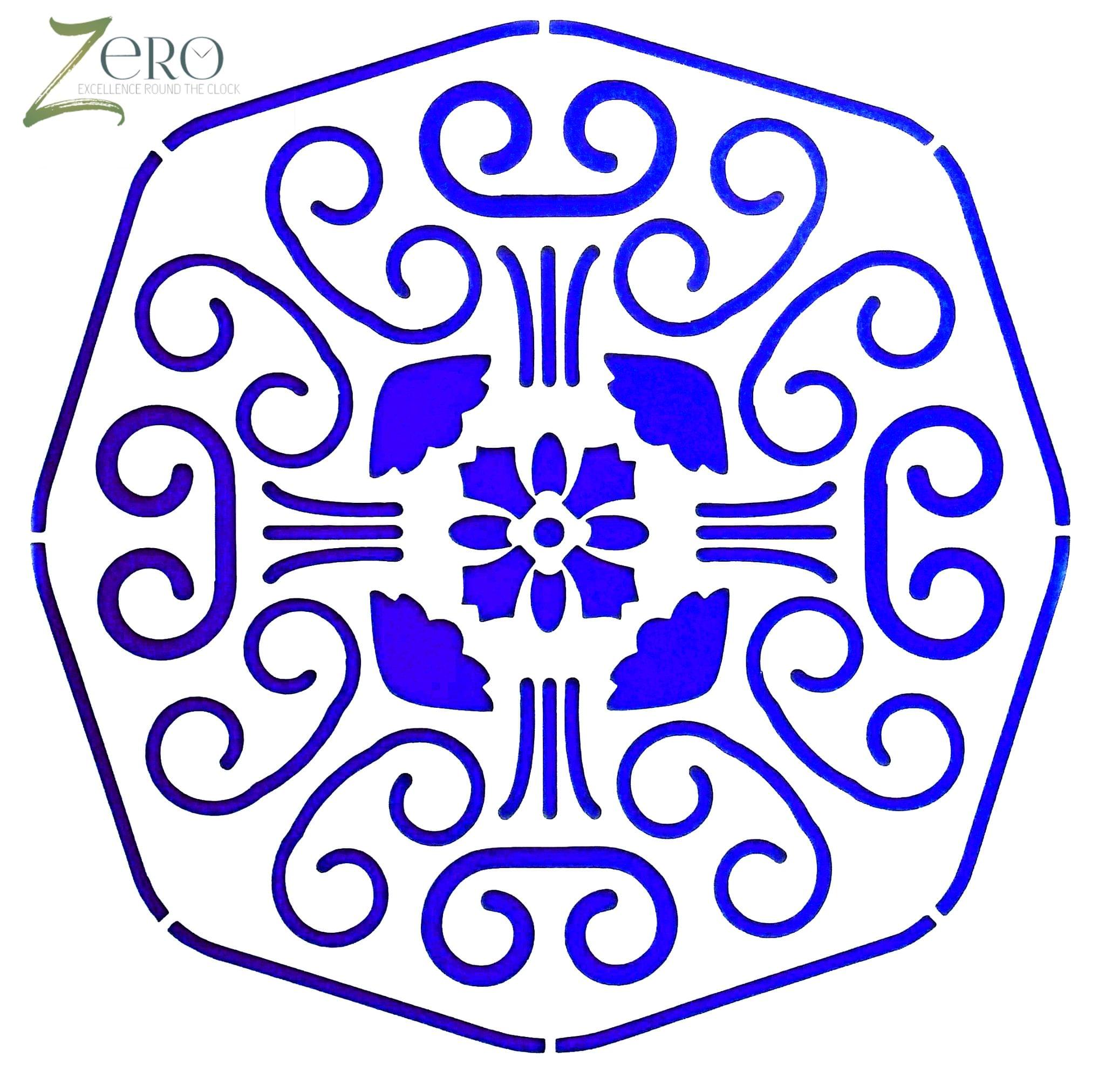 Imported Stencils- 5"*5"- Floral Graphic Mandala Design Background 34
