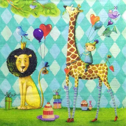 Decoupage Napkin / Tissue papers - GT2057