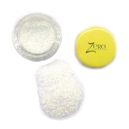 Brand Zero - Fluorescent White Sparkling Dust - 15 Gms Jar