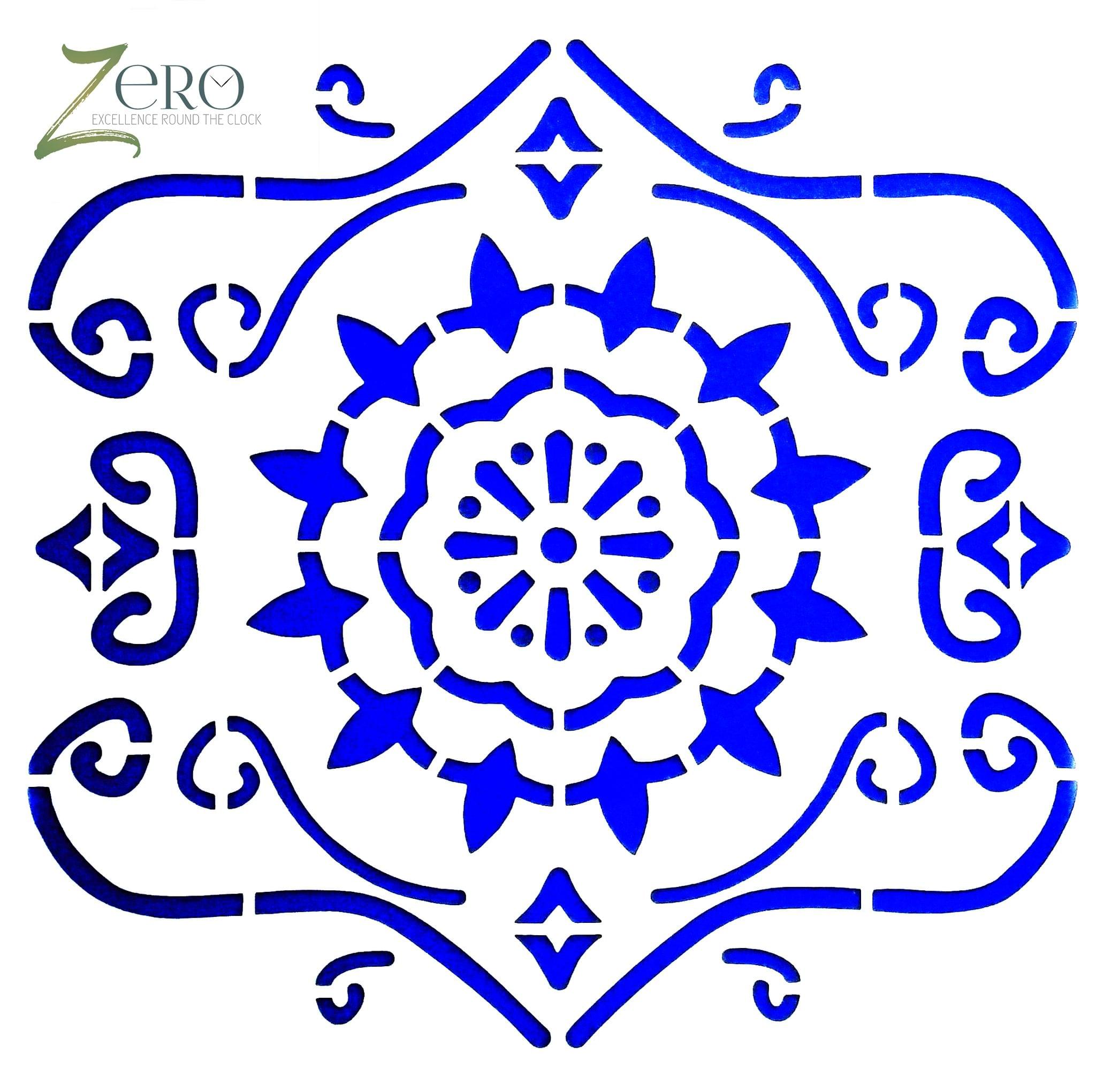 Imported Stencils- 5"*5"- Floral Graphic Mandala Design Background 29