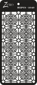 Brand Zero Pratibimb Craft Stencil - Select Your Preferred Size - Code: BZPCS-1040