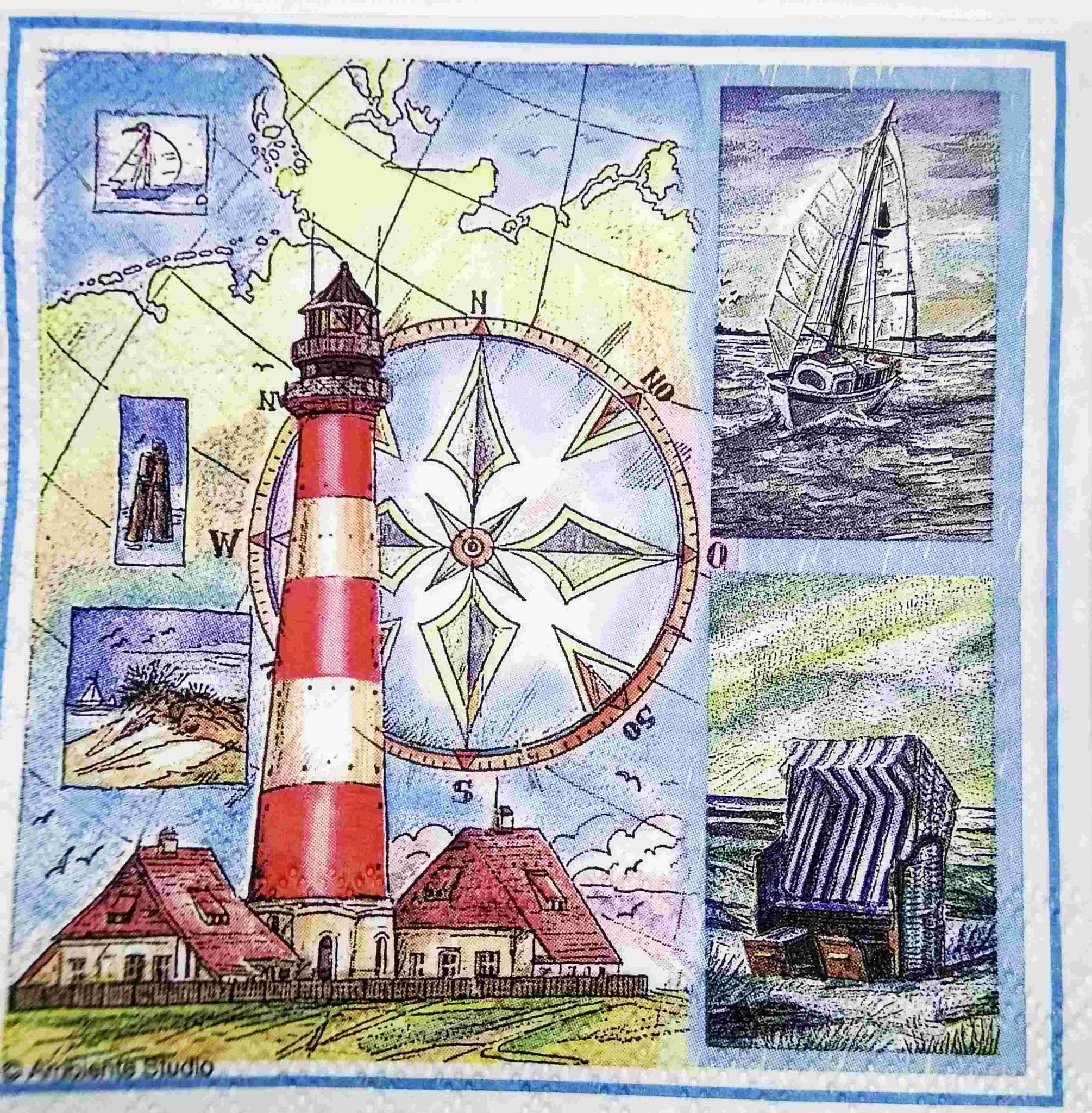 Decoupage Napkin / Tissue papers - 25cm*25cm - GT3211