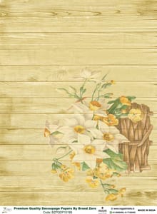 Brand Zero Premium Quality Decoupage Paper Pack of Two - Design Code: BZPQDP10188