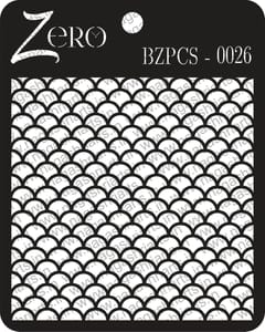 Brand Zero Pratibimb Craft Stencil - Code: BZPCS-0026 - Select Your Preferred Size