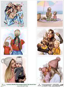 Brand Zero Luxury Speciality Decoupage Paper - BZLQDP11002