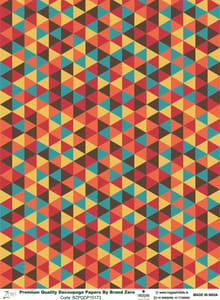 Brand Zero Premium Quality Decoupage Paper Pack of Two - Design Code: BZPQDP10173