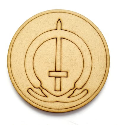 Brand Zero Pre Marked MDF Base - Design 3103 - Select Your Preference Of Size & Thickness