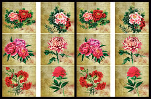 Brand Zero Luxury Speciality Decoupage Paper - Floral Feast