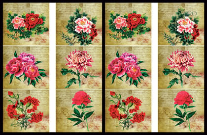 Brand Zero Luxury Speciality Decoupage Paper - Floral Feast