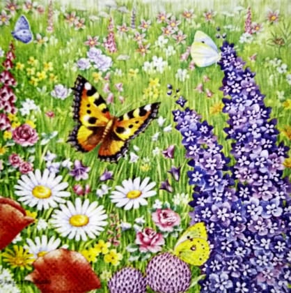 Decoupage Napkin / Tissue papers - 25cm*25cm - GT3195