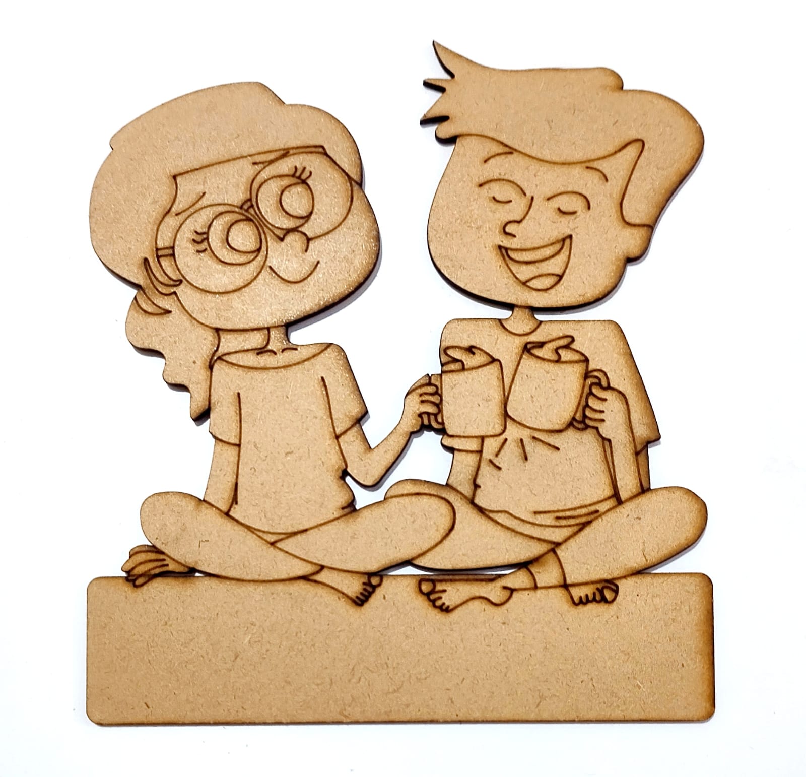 Brand Zero Pre Marked MDF Base - Design 3033 - Select Your Preference Of Size & Thickness