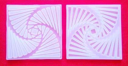 Brand Zero Silicon Moulds - Coaster 3