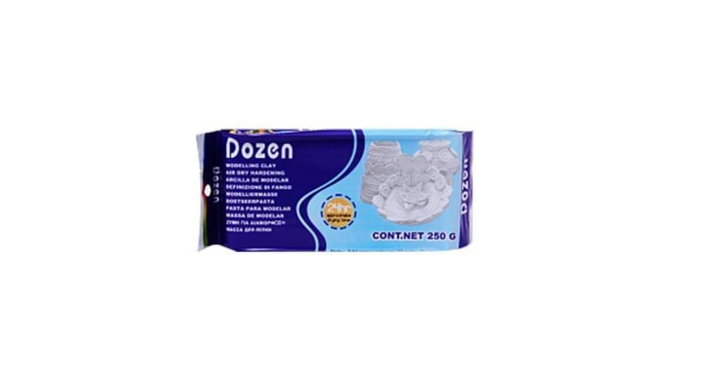 Dozen White Modelling Clay 250g