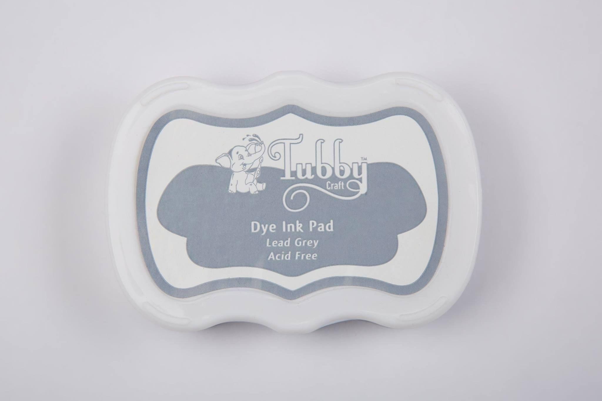 Tubby Craft Dye Ink Pad -  Lead Grey