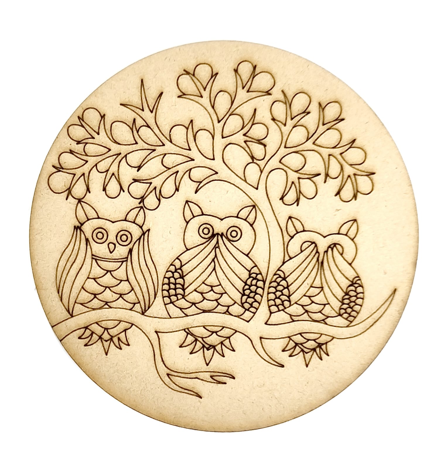 Brand Zero Pre Marked MDF Base - Design 2009 - Select Your Preference Of Size & Thickness