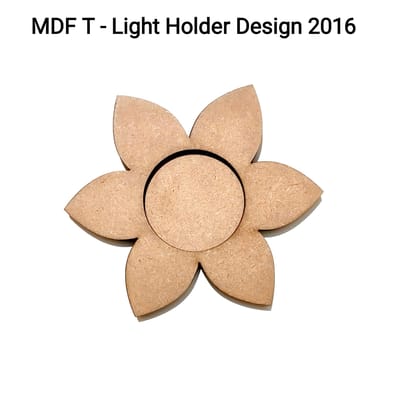 Brand Zero MDF Tea Light Holder Double Layer - Design BZMDFTEALHDDL2016 Brand Zero MDF Tea Light Holder Double Layer - Design BZMDFTEALHDDL2016