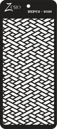 Brand Zero Pratibimb Craft Stencil - Select Your Preferred Size - Code: BZPCS-1036