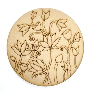 Brand Zero Pre Marked MDF Base - Design 2008 - Select Your Preference Of Size & Thickness