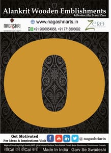 Brand Zero Alphabets, Numbers, Monograms - Lower Case O - CLBBT Font - Select Your Preference