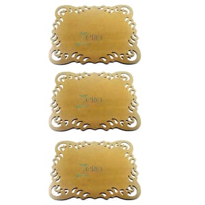 Brand Zero - Combo of 3 Pcs Table Placemat Design 2 - 16.0" * 12.3"
