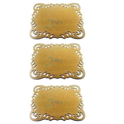 Brand Zero - Combo of 3 Pcs Table Placemat Design 2 - 16.0" * 12.3"