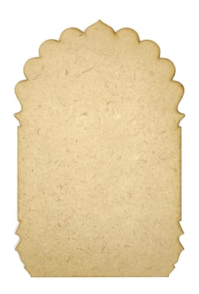 Brand Zero Plain MDF Diy Jharokha Base - Single Base Layer - Design BZJSBL10007 - Select Your Preference Of Size & Thickness