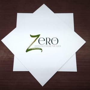 Brand Zero 160 Gsm Iris Paper - 12 By 12 Inches Pack of 10 Pcs